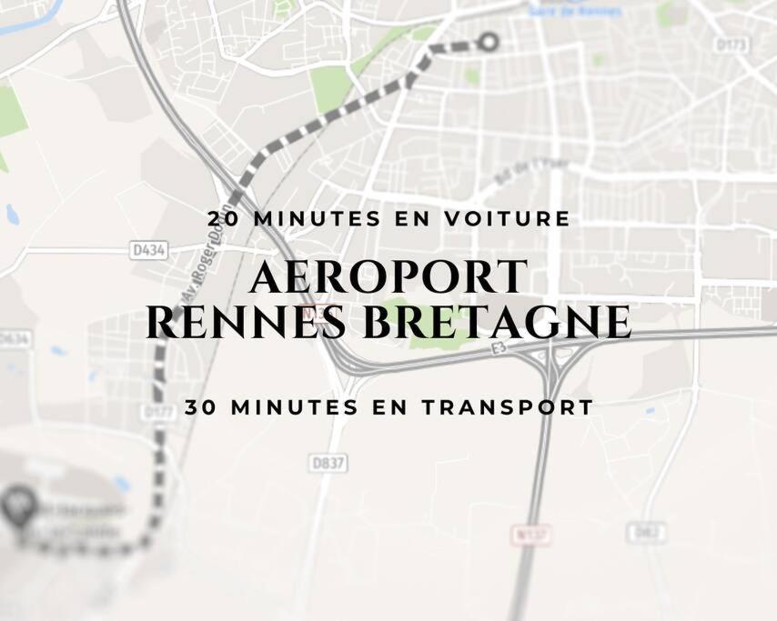 Pop & Suite Par Madame Conciergerie Rennes Eksteriør billede